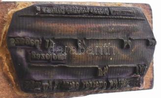 14 darab pecsétnyomó, zömmel Magyar Tudományos Akadémia