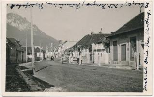 1938 Zernest, Zernyest, Zarnesti; utca / street view. Fotoblitz photo (Rb)