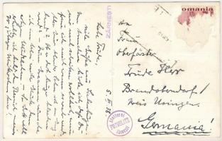 1938 Zernest, Zernyest, Zarnesti; utca / street view. Fotoblitz photo (Rb)