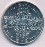 2021. 2000Ft Cu-Ni "52. Nemzetközi Eucharisztikus Kongresszus" kapszulában T:BU