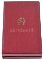 1957. "Szolgálati Érdemérem" zománcozott, ezüstözött bronz kitüntetés mellszalagon, Rákosi...