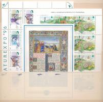 6 db klf teljes kisív + 1 db blokk (18.500)