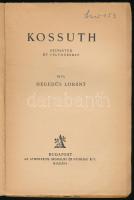 Hegedüs Loránt: Kossuth. Színjáték öt felvonásban. Bp., 1927, Athenaeum 117 p. Kiadói papírkötés, ki...