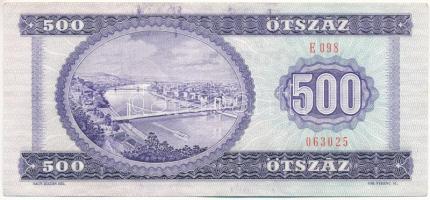 1990. 500Ft nyomdai festékfoltokkal T:F szép papír
Adamo F43