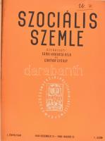1940 Szociális Szemle. Társadalompolitikai folyóirat. Szerk.: Erődi-Harrach Béla. I. évf. 1-10. sz. ...