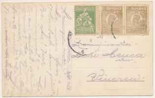 1923 Havasgáld, Középgáld, Koliben, Intregalde; Havasgáldi szoros. Schäser Ferenc kiadása / Intragal...