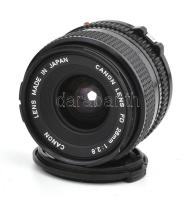 Canon AE-1 fényképezőgép 3 db objektívvel: 1:1,8; 1:4; 1:2,8. Hozzá tartozékok, eredeti film, hordtá...