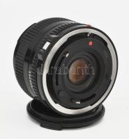 Canon AE-1 fényképezőgép 3 db objektívvel: 1:1,8; 1:4; 1:2,8. Hozzá tartozékok, eredeti film, hordtá...