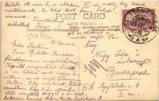 1924 Balatonkenese, júliusi nyaralás, strand. photo