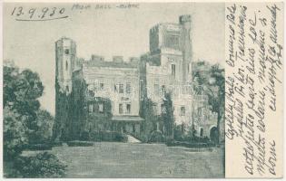 1930 Bályok, Balc (Bihar megye); Dégenfeld-Schomburg (Károlyi) kastély / castle