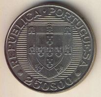 Portugália 1984. 250Esc "Halászati Világkonferencia" T:1/2+ Csak 24.000db!