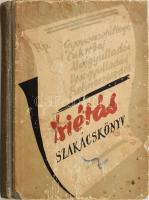 Dr. Tarján Róbert: Diétás szakácskönyv. Bp., 1957, Kossuth. Kiadói félvászon-kötés, kissé viseltes, foltos, kopott borítóval, belül túlnyomórészt jó állapotban.