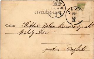 1903 Jászó, Jászóvár, Jasov; Prépostság. Vitéz A. kiadása / abbey (Rb)