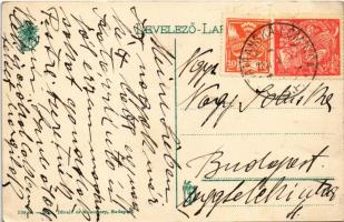 1924 Ótátrafüred, Altschmecks, Stary Smokovec (Magas-Tátra, Vysoké Tatry); Kertész Tódor üzlete és k...