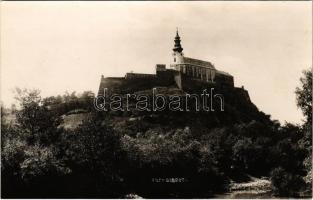 Nyitra, Nitra; Püspöki vár és székesegyház északról nézve / bishop's castle and cathedral from North. Foto Doborota, photo