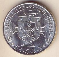 Portugália 1969. 50Esc Ag "Vasco da Gama" T:2+