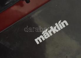 Märklin Mercedes SL-300 fém játék autó modell, felhúzókulccsal, jó állapotban, nyitható. Komplett, h...