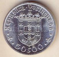 Portugália 1968. 50Esc Ag "Pedro Alvarez Cabral" T:2+ ph