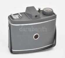 Vredeborch Felica 6x6 rollfilmes kamera, eredeti dobozban, leírással, az objektív skála fémlap ragas...