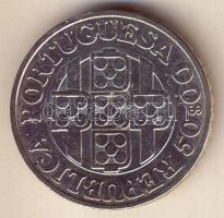 Portugália 1971. 50Esc Ag "Portugál Bank 125. évfordulója" T:2 kis ph
