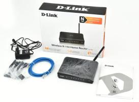 D :Link N-150 Wireless router eredeti dobozában, tartozékkal, leírással új állapotban