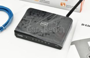 D :Link N-150 Wireless router eredeti dobozában, tartozékkal, leírással új állapotban