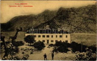 1912 Risan, Risano; Armenhaus / poorhouse (EB)