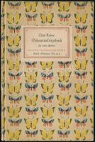 Schnack, Friedrich - Hübner, Jacob: Das kleine Schmetterlingsbuch. Insel-Bücherei Nr. 213. Leipzig, 1956, Insel-Verlag, 47+(1) p. Az 5-28. oldalak között egészoldalas, színes illusztrációkkal. Német nyelven. Kiadói kartonált papírkötés.