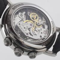 Poljot Chronograph kronográfos kézi felhúzós karóra. Eredeti jelzett szíjjal, működő, szép állapotba...