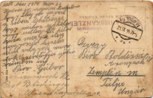 1914 Wien, Vienna, Bécs V. Matzleinsdorf, Pfarrkirche St. Florian, erbaut 1725, Tapezierer / church,...