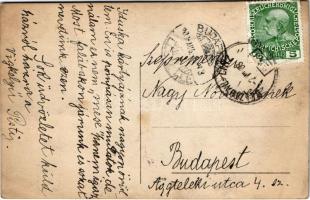 1908 Kremsmünster, Schloss Kremsegg, Sibi et Amicis / castle. photo (fl)