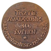 Várhelyi György (1942- ) 1994. "Röppályáink 1964-1994 / Tiszté avatásunk 30. évében - Balatonke...