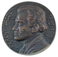 Bartos Endre (1930-2006) DN Perényi László 1941-ben egyoldalas, öntött bronz plakett (~112-114mm) T:AU
