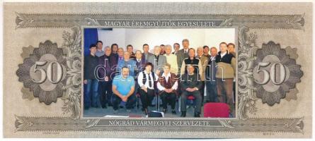 2023. Az 50 Forintos mintájára készült, a MÉE Nógrád Vármegyei Szervezetének 50 éves évfordulójára k...