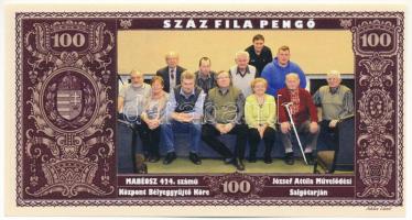 2023. "100 Fila Pengő" a 100 éves a szervezett bélyeggyűjtés Salgótarjánban, a MABÉOSZ 424...