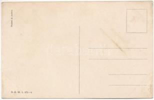 Korcsolyázó hölgy / Ice skating lady. B.K.W.I. 271-4. s: Mela Koehler (fl)