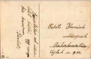 Üdvözlet a Krampusztól / Krampus greeting. SB 7102. litho (ázott / wet damage)