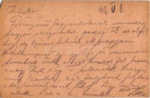 1916 K.u.k. Infanterieregiment von Hindenburg Nr. 69. / 69-es Előre! Az özvegyek és árvák javára. Tá...