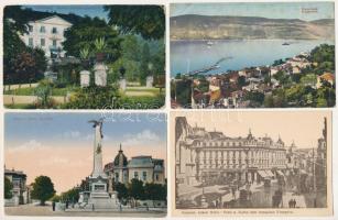 Kb. 60 db RÉGI külföldi város képeslap vegyes minőségben: Románia, Szlovénia, Lengyelország, Montene...