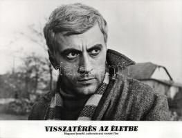 cca 1968 ,,Visszatérés az életbe" című szovjet film jelenetei és szereplői, 5 db vintage produk...