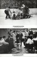 cca 1989 előtti ,,Jégkorongozók" című szovjet film jelenetei és szereplői, 13 db vintage produk...