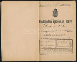 1883 Schmidt Márton (1865-1928) filozófiai, oklevéltani, történettudományi és nyelvészeti doktor nép...