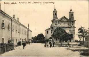 Wien, Vienna, Bécs XIX. Kirche z. heil. Leopold a. Leopoldsberg / church