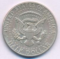 Amerikai Egyesült Államok 1964D 1/2$ Ag "Kennedy" T:AU,XF patina USA 1964D 1/2 Dollar Ag &...