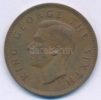 Új-Zéland 1952. 1p bronz "VI. György" T:XF New Zealand 1952. 1 Penny Bronze "George VI" C:XF Krause KM#21