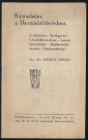 Móricz József: Kirándulás a Hernádáttöréshez. Különlenyomat a Kassai Újság 1921. évi aug. 20 és 21-iki számainak tárcarovataiból. Kassa, 1921, Kassai Újság Ny. 15p. Kiadói papírkötés, borítón hajtásnyommal és elszíneződéssel.