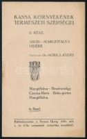 Móricz József (szerk.): Kassa környékének természeti szépségei. II. rész. Abos-Margitfalva vidéke. 6. füzet. Különlenyomat a Kassai Újság 1921. okt. 1. és 2-iki számainak turisztika rovatából. Kassa, 1921, Kassai Újság Ny. 12p. Kiadói papírkötés, borító széle kissé foltos.