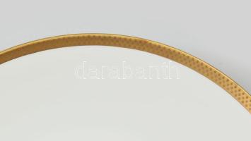 Rosenthal süteményes tányér készlet, 6 db, jelzett, kis kopással, d: 19,5 cm