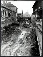 cca 1968 és 1980 között Budapesten készült felvételek a metróépítésről, föld feletti és föld alatti ...