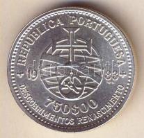 Portugália 1983. 750Esc Ag "Európai Művészeti Kiállítás" T:1/2+